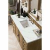 James Martin Vanities Providence 60in Single Vanity, Driftwood w/ 3 CM Ethereal Noctis Quartz Top 238-105-5311-3ENC